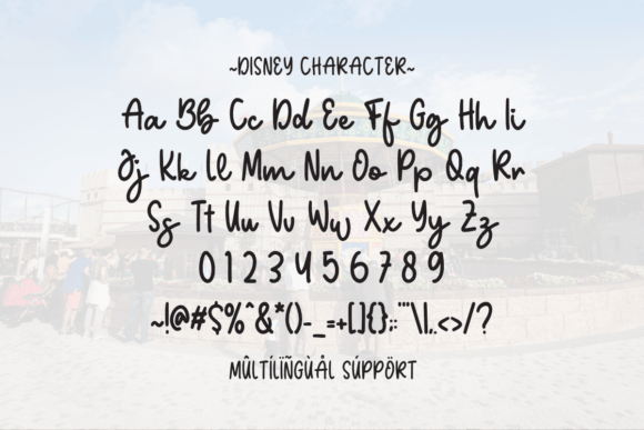 Disney Font - Preview 5