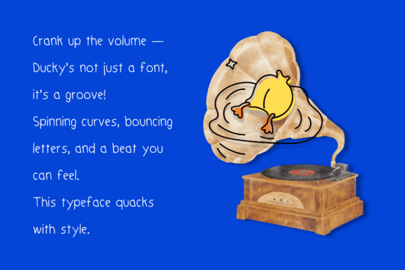 Ducky Font - Preview 3