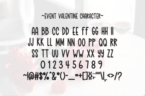Event Valentine Font - Preview 5
