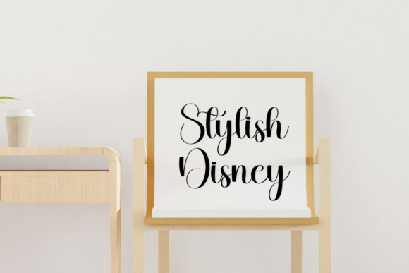 Fancy Party Font PNG with transparent background - Preview 3