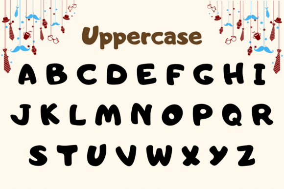 Father Day Font - Preview 1