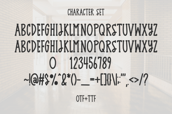 Floor Empty Font - Preview 5
