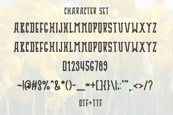 Flowers Fashion Font - Preview 5