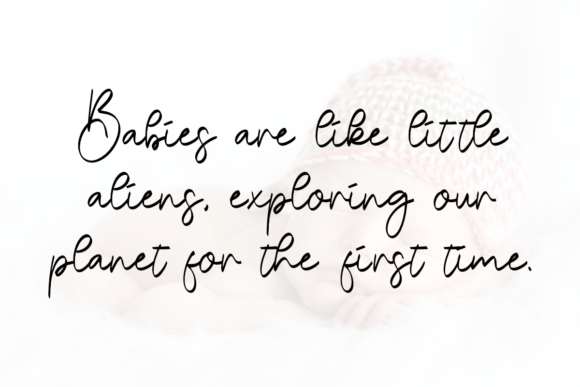 Funny Baby Font - Preview 2