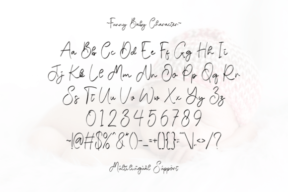 Funny Baby Font - Preview 5