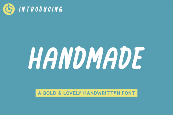 Handmade Sans Serif Font By Goliatte Studio