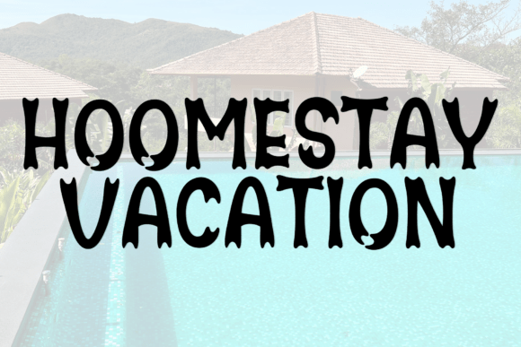 Homestay Font - Preview 6