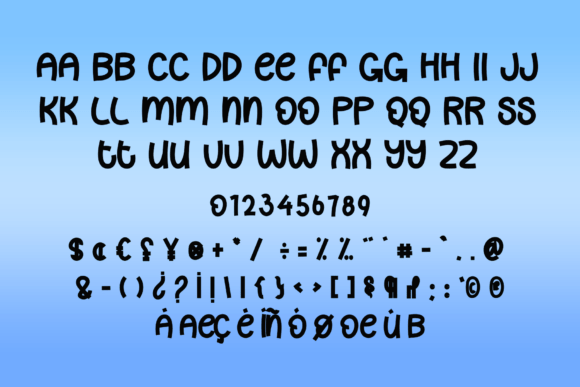 Island King Font PNG with transparent background - Preview 3
