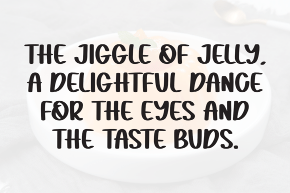 Jelly Peep Font PNG with transparent background - Preview 2