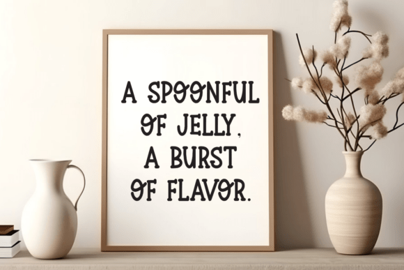 Jelly Whisker Font PNG with transparent background - Preview 1