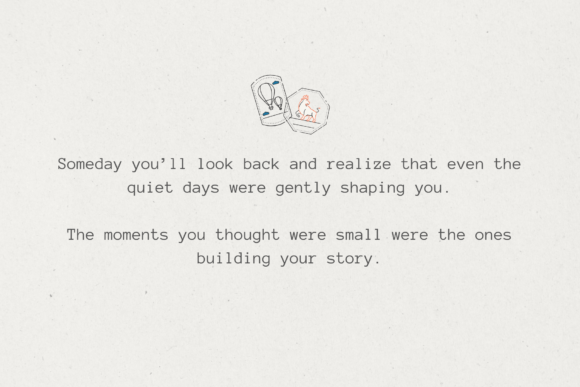 Little Letter Font PNG with transparent background - Preview 5