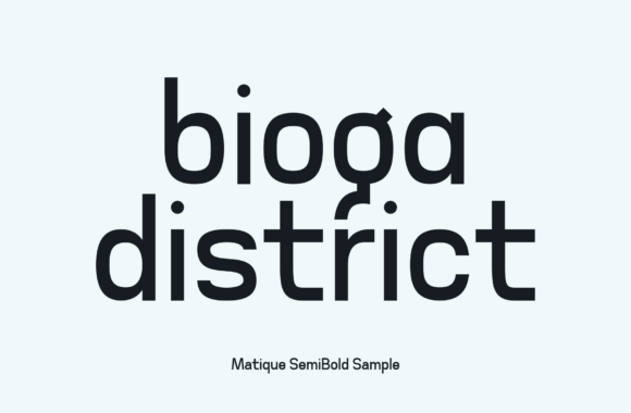Matique Font PNG with transparent background - Preview 1