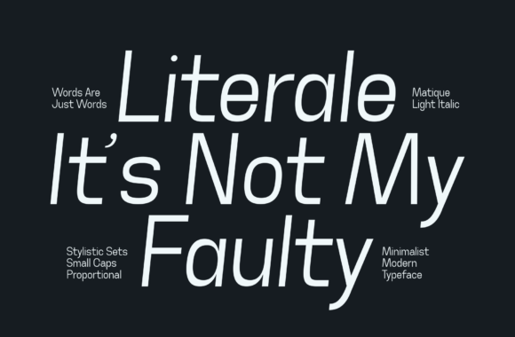 Matique Font PNG with transparent background - Preview 2