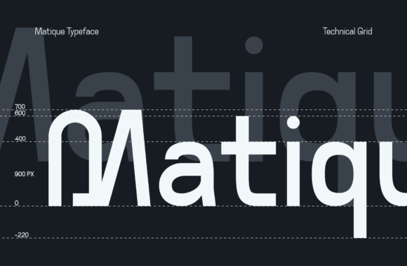 Matique Font PNG with transparent background - Preview 6