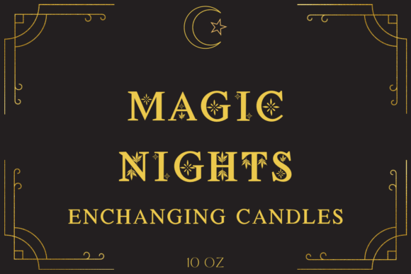 Mystic Magic Font font preview - 3