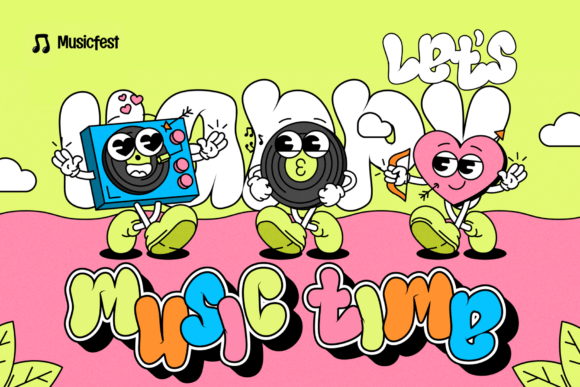 Onyx Vibe Font PNG with transparent background - Preview 2