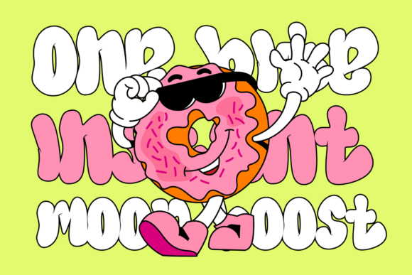 Onyx Vibe Font PNG with transparent background - Preview 3