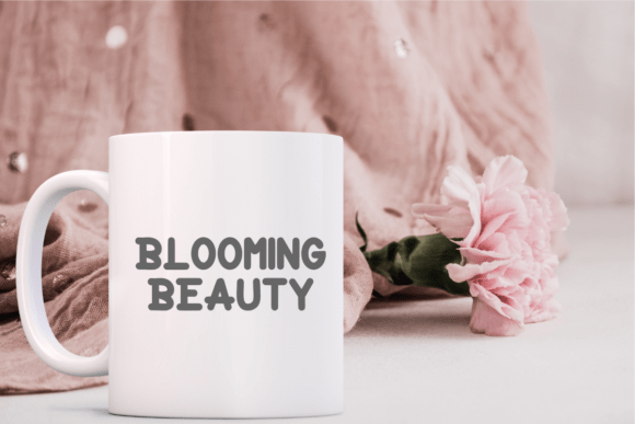 Puffy Blossom Font font preview - 3