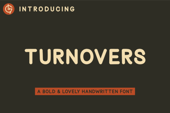 Turnovers Sans Serif Font By Goliatte Studio