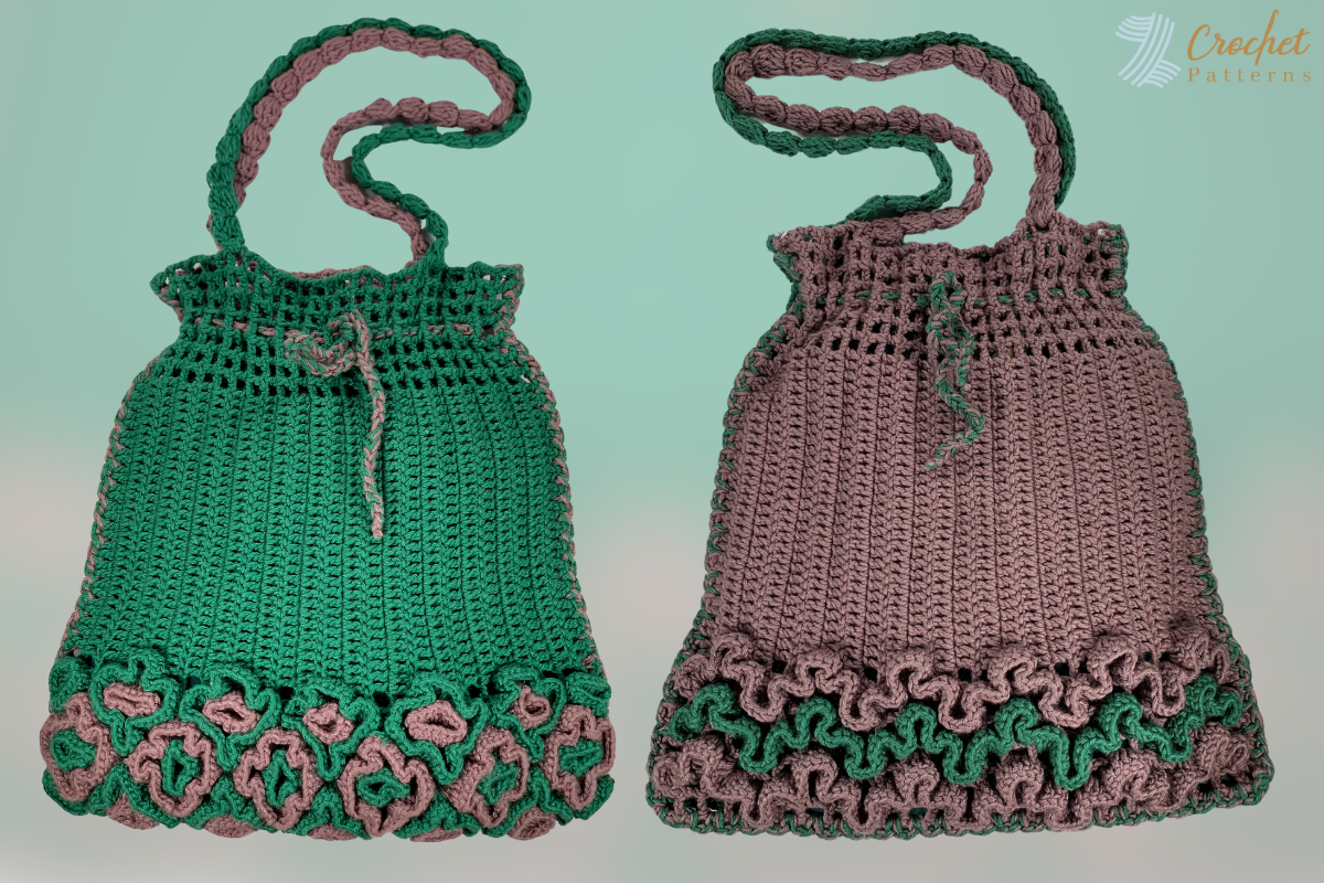 Two-Sided Beach Bag Crochet Pattern