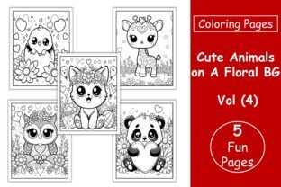Animals Coloring Pages for Kids Vol 4 Graphic by Ahmed Sherif ...