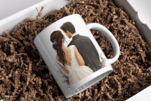 Bride and Groom Back Sublimation Graphic by Aftab Store · Creative Fabrica