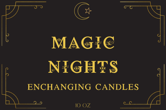 Cosmic Magic Font - Preview 3
