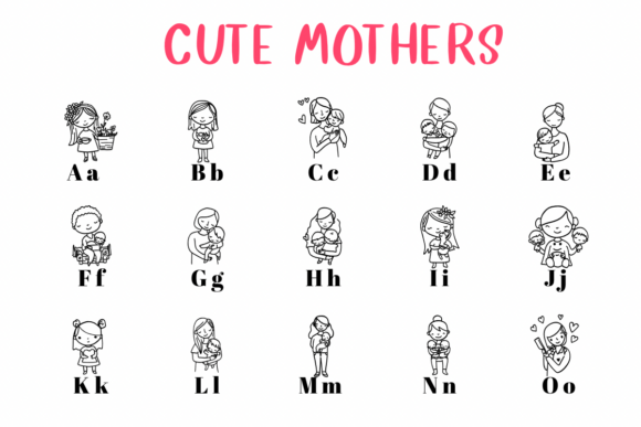 Cute Mothers Font - Preview 1
