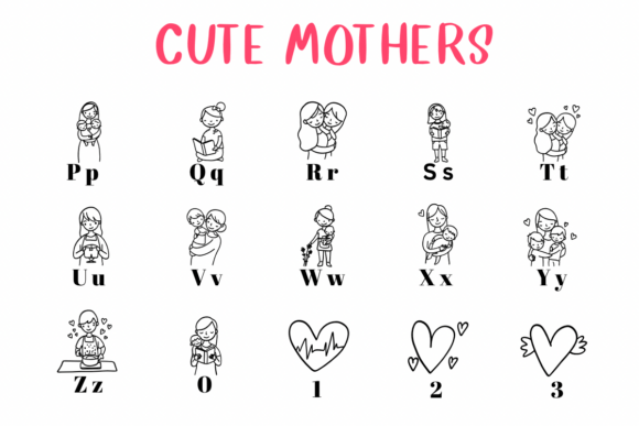 Cute Mothers Font - Preview 2