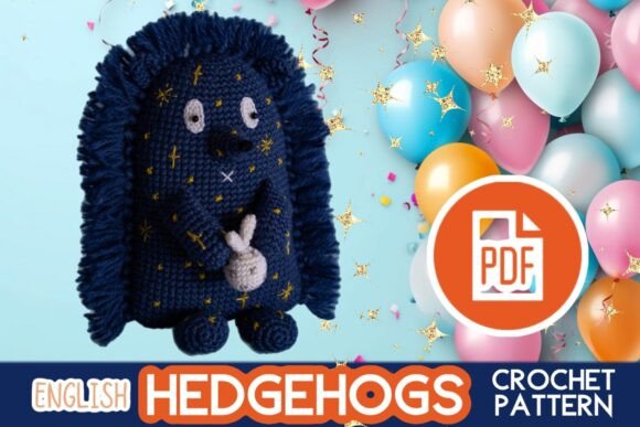 Hedgehog Crochet Pattern Pdf / Amigurumi