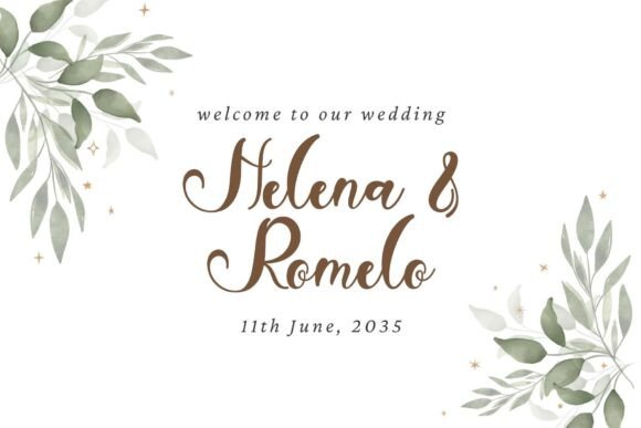 Adelia Spring Font PNG with transparent background - Preview 3