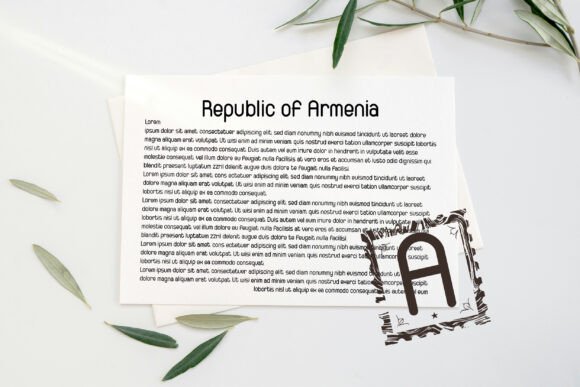Armenia Font - Preview 6