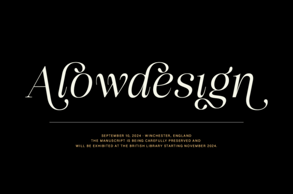 Aveline Radiant Font - Preview 3
