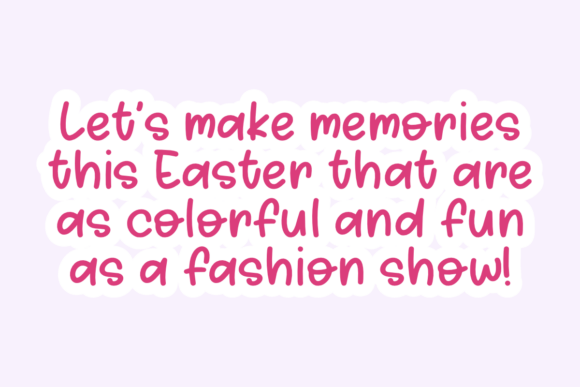 Barbie Easter Font - Preview 1