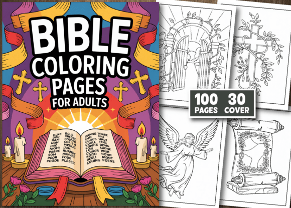 Bible Coloring Pages For Adults
