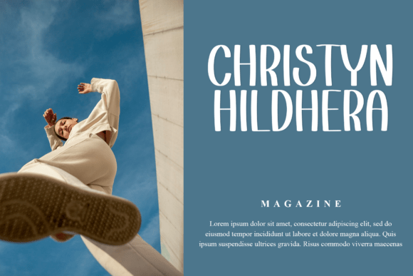 Birthday Holiday Font - Preview 1
