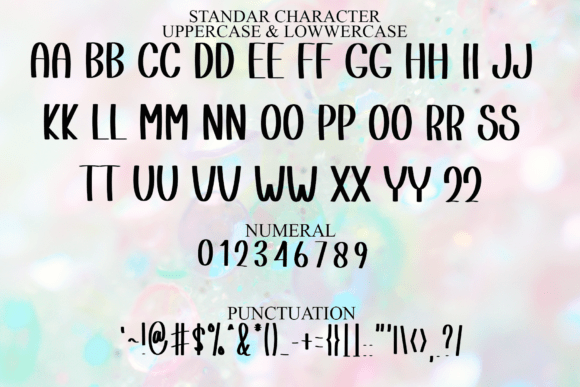 Birthday Holiday Font - Preview 2