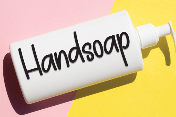 Body Lotion Font - Preview 1