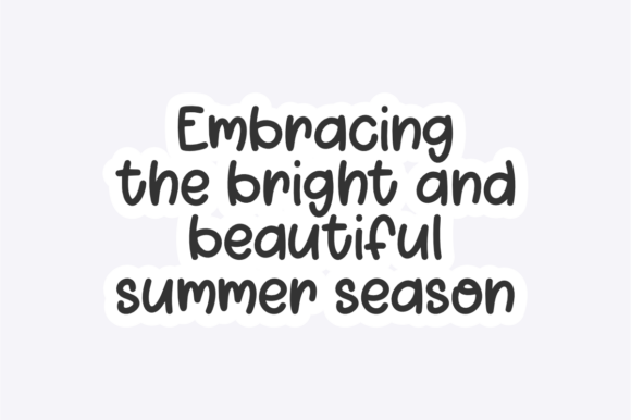 Bright Summer Font - Preview 3