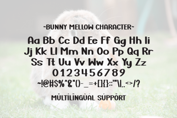 Bunny Mellow Font - Preview 5