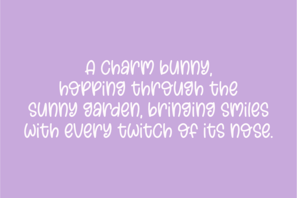 Charm Bunny Font - Preview 3