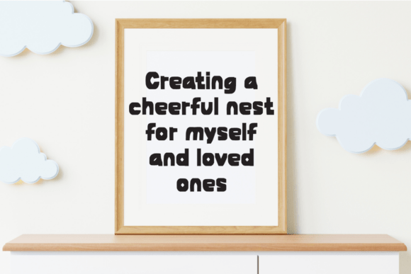 Cheerful Nest Font - Preview 1