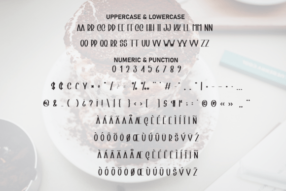 Choco Cupcake Font - Preview 6