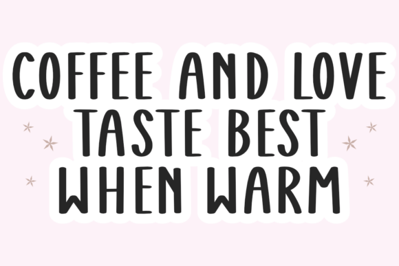 Coffee Tumbler Font - Preview 1