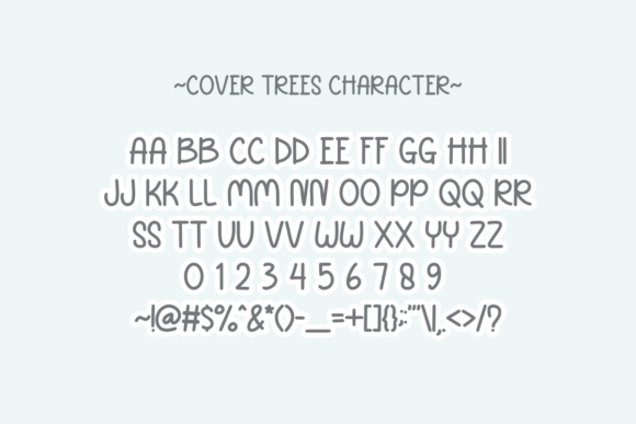 Cover Trees Font - Preview 5