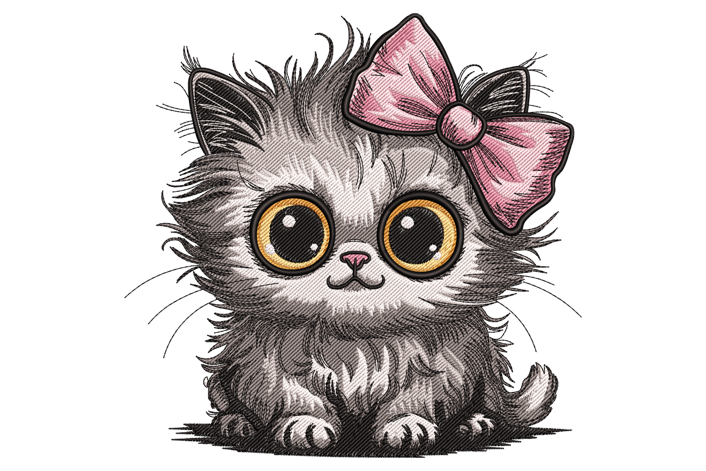 Cute Kitten Peeking