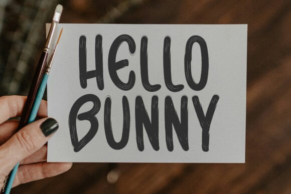 Daily Alphabet Font PNG with transparent background - Preview 4