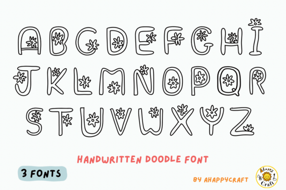 Daisy Day Font PNG with transparent background - Preview 2