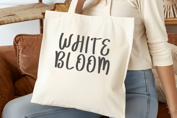 Daisy Glow Font PNG with transparent background - Preview 3