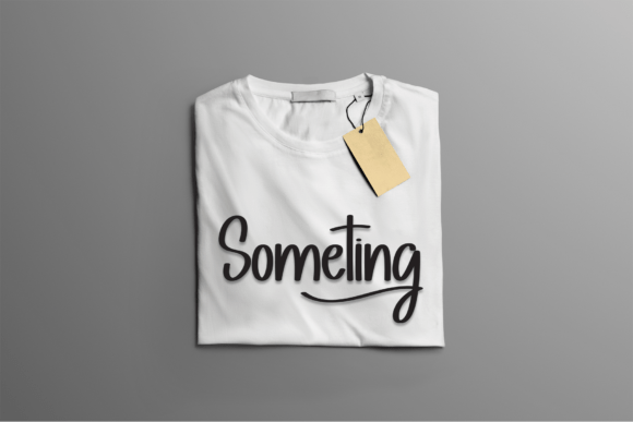 Fancy Handwritten Font PNG with transparent background - Preview 1